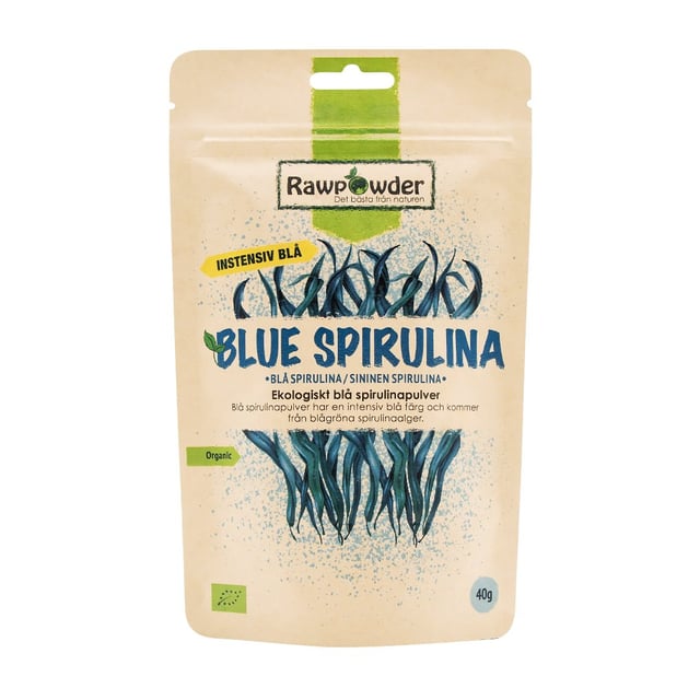 Rawpowder Blå Spirulina Pulver 40 g EKO | Mat & dryck - Superfood - Spirulina | Apoteka