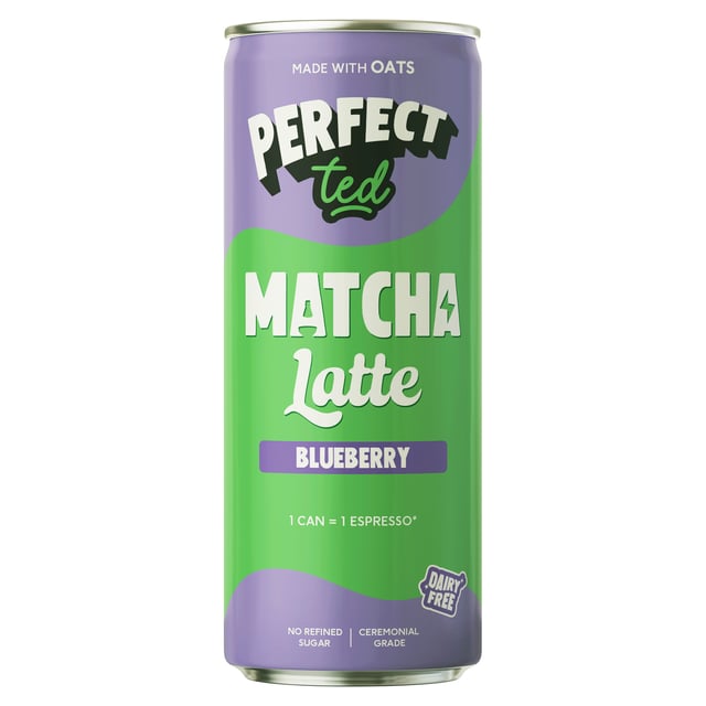 Perfect Ted Matcha Latte Blueberry 250 ml