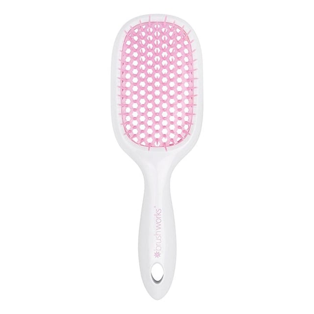 Brushworks HD Quick Blow Dry Hair Brush Pink 1 st