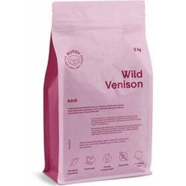 Buddy Pet Foods Wild Venison 2 kg | Djur - Djurfoder & tillskott | Apoteka