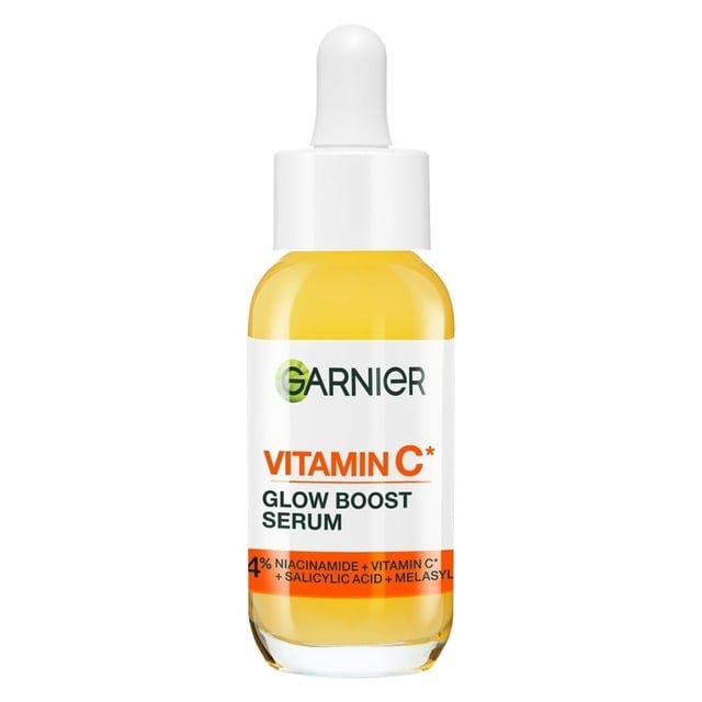 Garnier SkinActive Vitamin-C Glow Boost Serum 30 ml | Hudvård - Ansiktsvård - Serum - C-vitaminserum | Apoteka