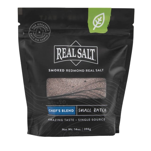 Redmond Real Salt Chefs Blend Smoked Salt Pouch 397 g | Mat & dryck - Skafferi - Kryddor & smaksättning - Salt | Apoteka