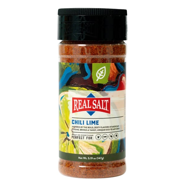 Redmond Real Salt Seasonings Chili Lime Shaker 160 g | Mat & dryck - Skafferi - Kryddor & smaksättning - Salt | Apoteka
