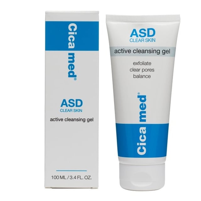 Cicamed Medical Science ASD Active Cleansing Gel 100 ml | Hudvård - Hudbesvär - Akne - Rengöring för akne,Hudvård - Ansiktsvård - Ansiktsrengöring - Rengöringsgel | Apoteka