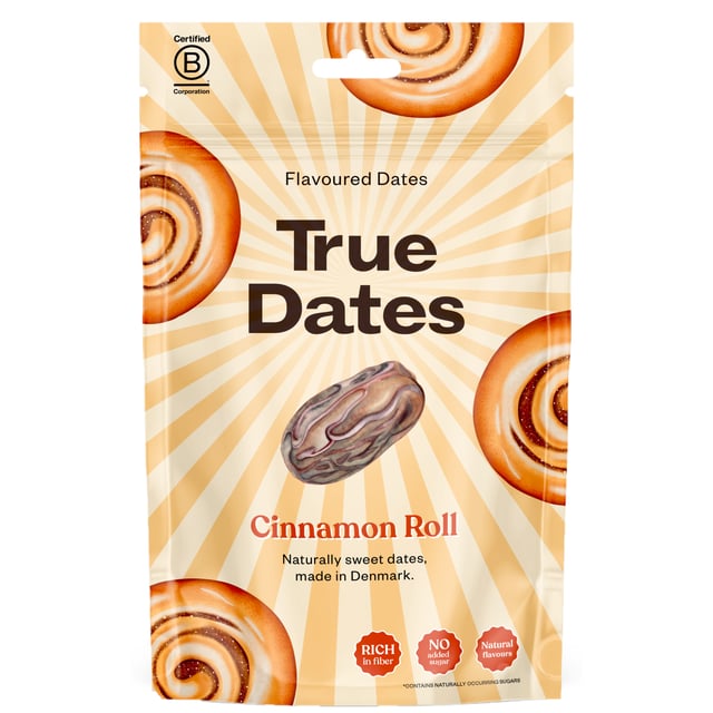 True Dates Cinnamon Roll 100 g | Mat & dryck - Snacks & godis - Naturgodis | Apoteka