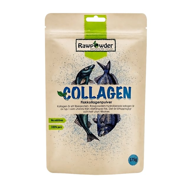 Rawpowder Collagen 175 g | Mat & dryck - Superfood - Smoothiepulver | Apoteka
