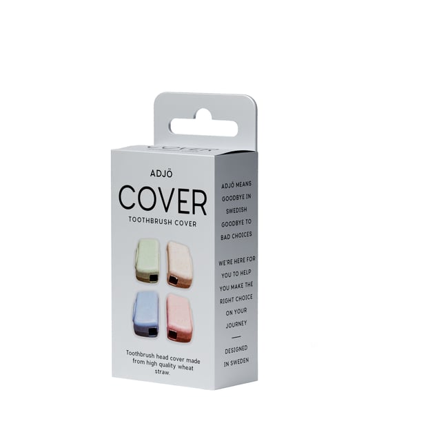 ADJÖ COVER Toothbrush Cover 4-pack | Hjälpmedel & säkerhet - Till resan | Apoteka