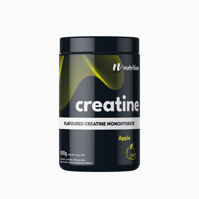 Nuts Fabriken Creatine Monohydrate Apple 500 g | Träning - Energigivande - Kreatin | Apoteka