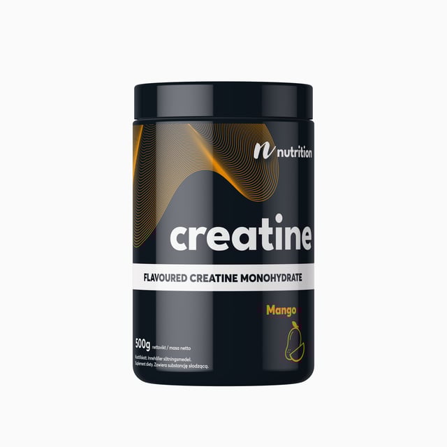 Nuts Fabriken Creatine Monohydrate Mango 500 g | Träning - Energigivande - Kreatin | Apoteka