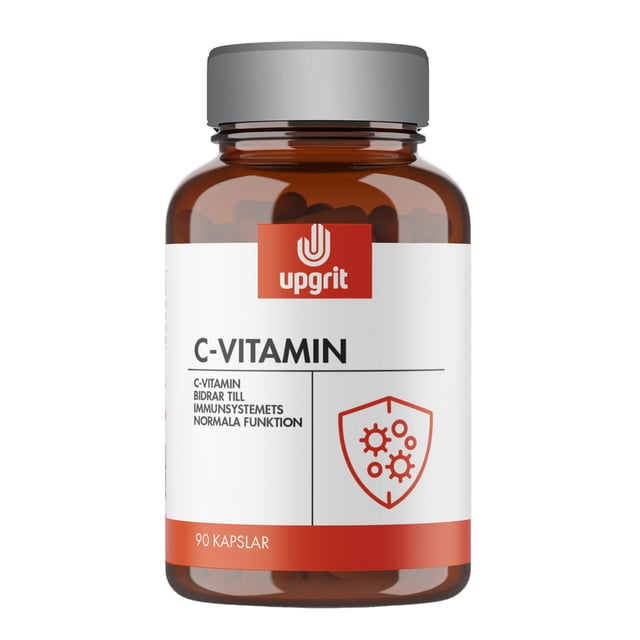 Upgrit C-vitamin 90 kapslar | Vitaminer & kosttillskott - Vitaminer & mineraler - C-vitamin | Apoteka