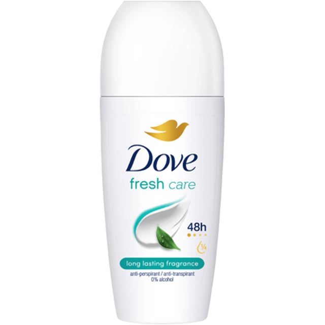 Dove Fresh Antiperspirant Deo Roll-On 50ml | Hudvård - Kroppsvård - Deodorant - Antiperspirant | Apoteka