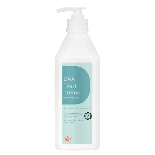 DAX Tvättcreme oparfymerad 600 ml