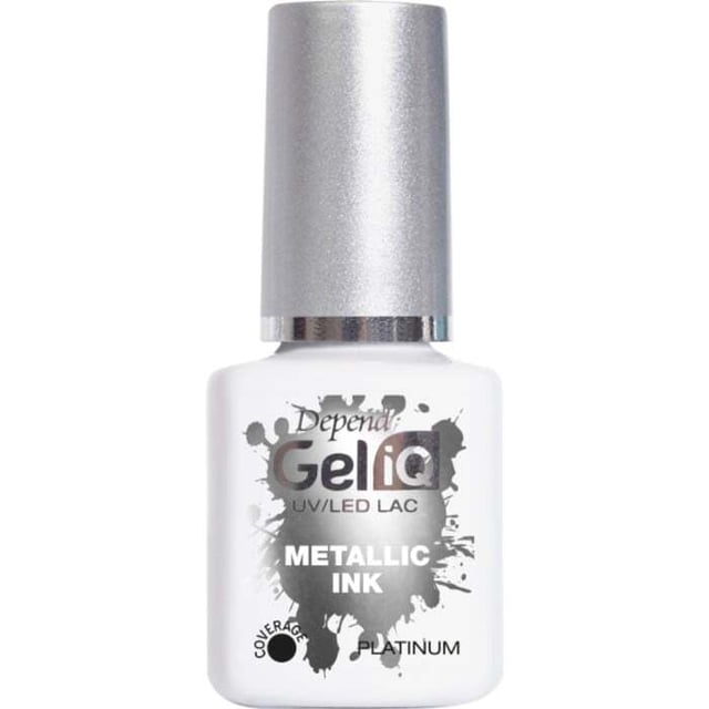Depend Cosmetic Gel iQ Metallic Ink Platinum | Smink - Naglar - Nagellack | Apoteka