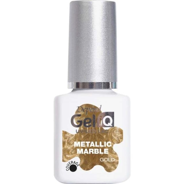 Depend Cosmetic Gel iQ Metallic Marble Gold | Smink - Naglar - Nagellack | Apoteka