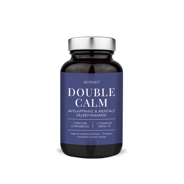 Nordbo Double Calm 50 kapslar | Vitaminer & kosttillskott - Sömn,Vitaminer & kosttillskott - Lugn & ro | Apoteka