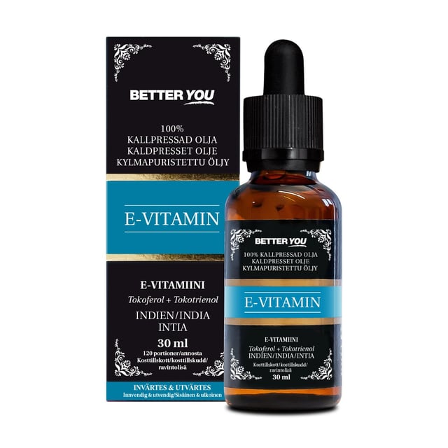 Better You E-vitaminolja Kallpressad 30 ml