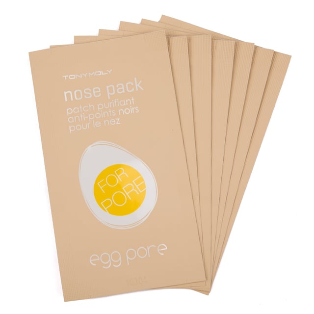 TONYMOLY Egg Pore Nose Pack Package 7 st | Hudvård - Ansiktsvård - Ansiktsmask - Djuprengörande ansiktsmask | Apoteka