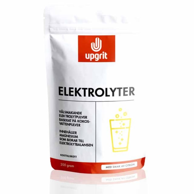 Upgrit Elektrolyter 200g | Vitaminer & kosttillskott - Vitaminer & mineraler - C-vitamin | Apoteka