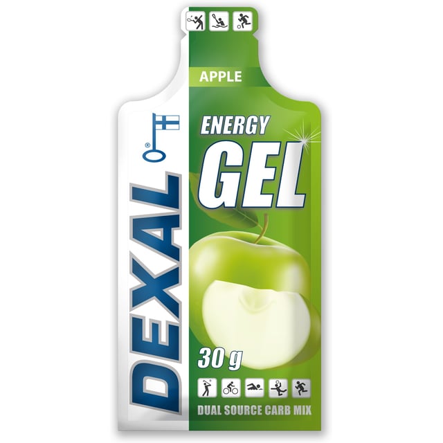 Dexal Energy Gel Apple 30 g | Träning - Energigivande - Kolhydrater,Träning - Energigivande - Energidryck | Apoteka