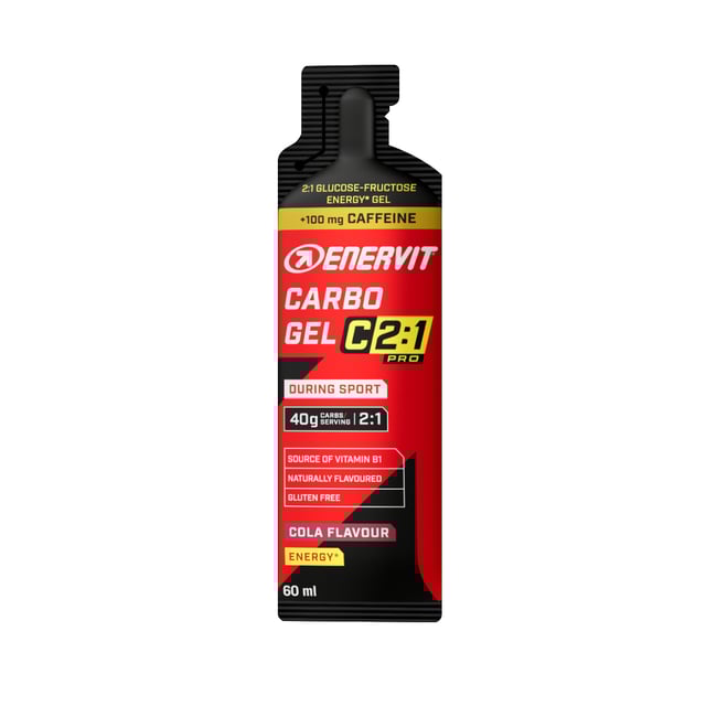 Enervit E.Sport Carbo Gel Cola Caffeine C21 60 ml | Träning - Energigivande - Kolhydrater | Apoteka