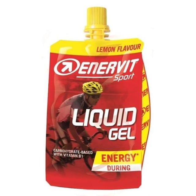 Enervit Sport Liquid Gel Citron 60 ml | Träning - Energigivande - Kolhydrater | Apoteka