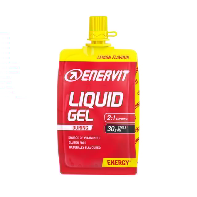 Enervit Sport Liquid Gel Citron 60 ml | Träning - Energigivande - Kolhydrater | Apoteka