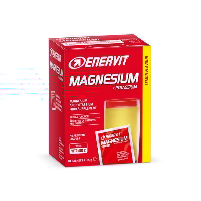 Enervit Magnesium Sport Portionspåse 10 x 15 g | Träning - Energigivande - Energidryck,Vitaminer & kosttillskott - Energi & fokus | Apoteka
