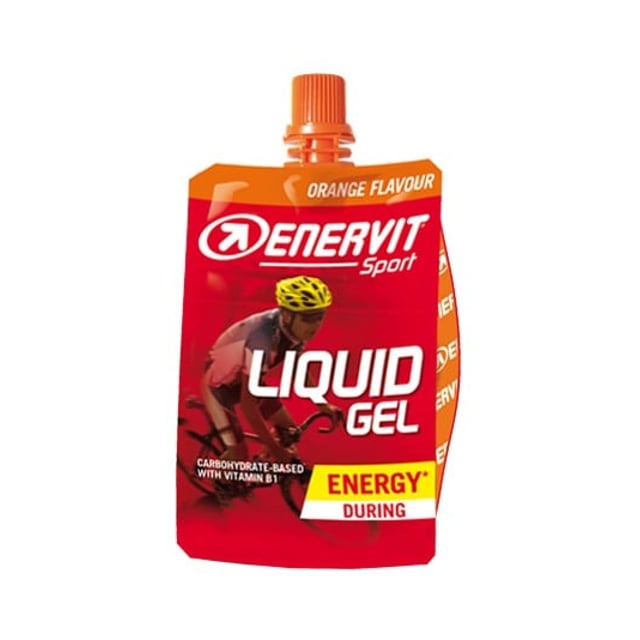 Enervit Sport Liquid Gel Apelsin 60 ml | Träning - Energigivande - Kolhydrater | Apoteka