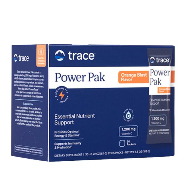 Trace Minerals Elektrolyte Stamina Power Pak Orange 30 st | Träning - Vätskeersättning,Vitaminer & kosttillskott - Elektrolyter | Apoteka