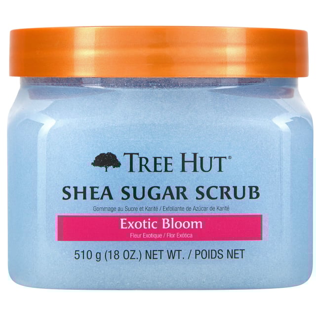 TREE HUT Shea Sugar Scrub Exotic Bloom 510 g | Hudvård - Kroppsvård - Bad & dusch - Kroppspeeling | Apoteka