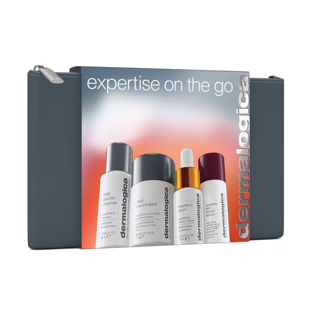 Dermalogica Expertise On The Go Kit | Hudvård - Ansiktsvård - Serum - Retinolserum,Hudvård - Ansiktsvård - Serum - C-vitaminserum,Hudvård - Ansiktsvård - Ansiktsrengöring - Rengöringsgel,Hudvård - Ansiktsvård - Ansiktsexfoliering | Apoteka