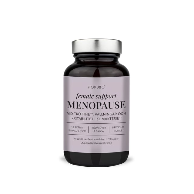 Nordbo Female Support Menopause 90 kapslar