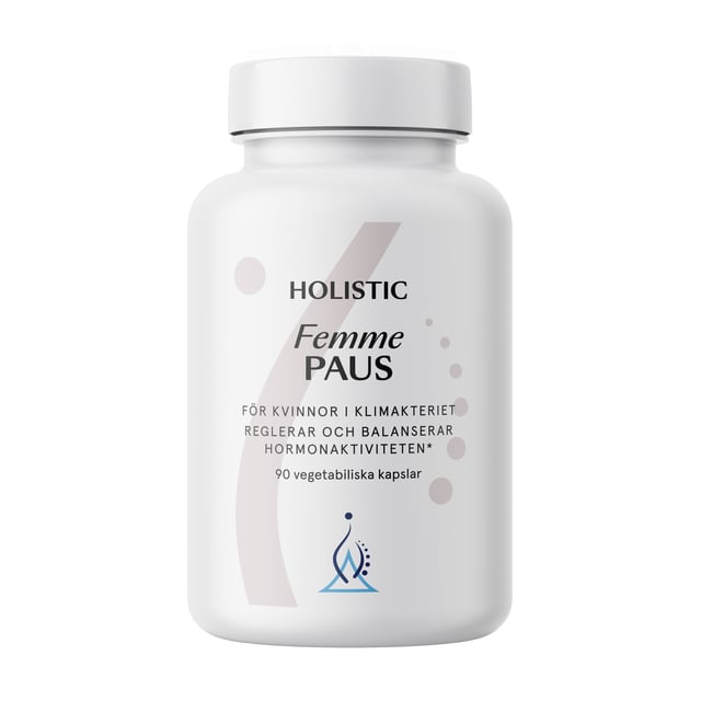 Holistic Femme Paus 90 vegetabiliska kapslar | Vitaminer & kosttillskott - Vitaminer & mineraler - Multivitamin - Multivitamin för kvinnor,Vitaminer & kosttillskott - Hormonell balans | Apoteka