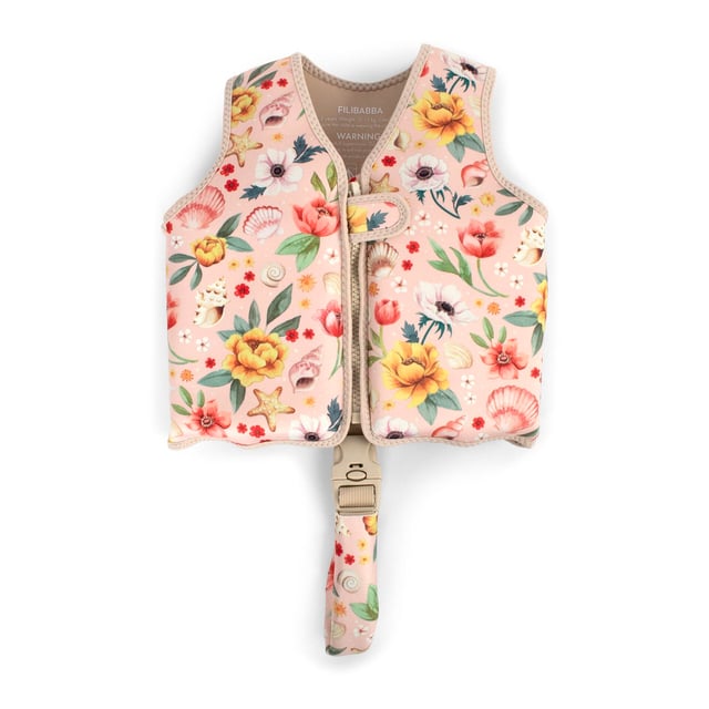 Filibabba Simväst 3–4 år Ocean Blossom | Baby, barn & förälder - Bada & simma - Simredskap,Baby, barn & förälder - Bada & simma - Badkläder för barn | Apoteka