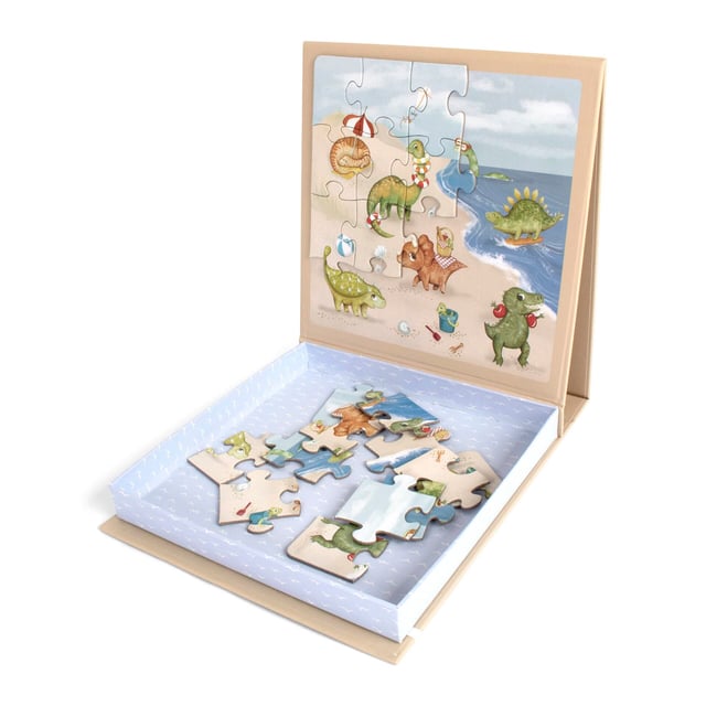 Filibabba Magnetiskt Spel Dino Beach-pussel | Baby, barn & förälder - Leksaker - Barnleksaker & pyssel | Apoteka