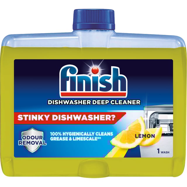 Finish Maskinrengöring Lemon 250 ml | Hushåll - Diskmedel,Hushåll - Hushållstillbehör | Apoteka