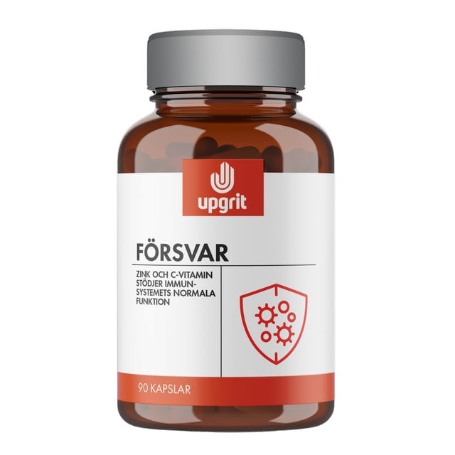 Upgrit Försvar 90 kapslar | Vitaminer & kosttillskott - Immunförsvar | Apoteka