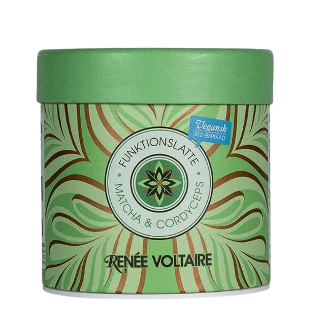 Renée Voltaire Funktionslatte Matcha & Cordyceps 100 g | Mat & dryck - Drycker - Kaffe - Funktionslatte,Mat & dryck - Superfood - Matcha,Mat & dryck - Drycker - Te | Apoteka