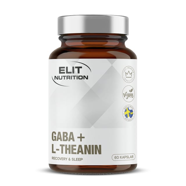 Elit Nutrition GABA + L-Theanine 60 kapslar | Vitaminer & kosttillskott - Aminosyror | Apoteka
