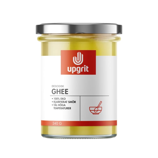 Upgrit Ghee EKO 240 g | Mat & dryck - Olja, fett & smör - Smör | Apoteka