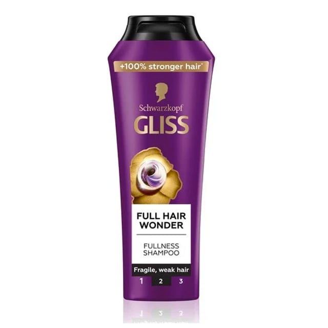 Schwarzkopf Gliss Full Hair Wonder Schampoo 250 ml | Hårvård - Schampo - Volymschampo | Apoteka