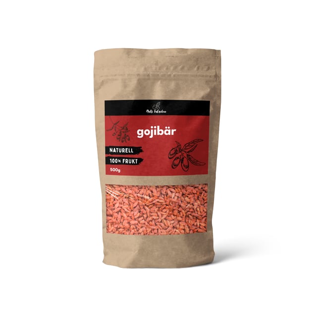 Nuts Fabriken Gojibär 500 g | Mat & dryck - Snacks & godis - Naturgodis,Mat & dryck - Skafferi - Torkad frukt, nötter & frön | Apoteka