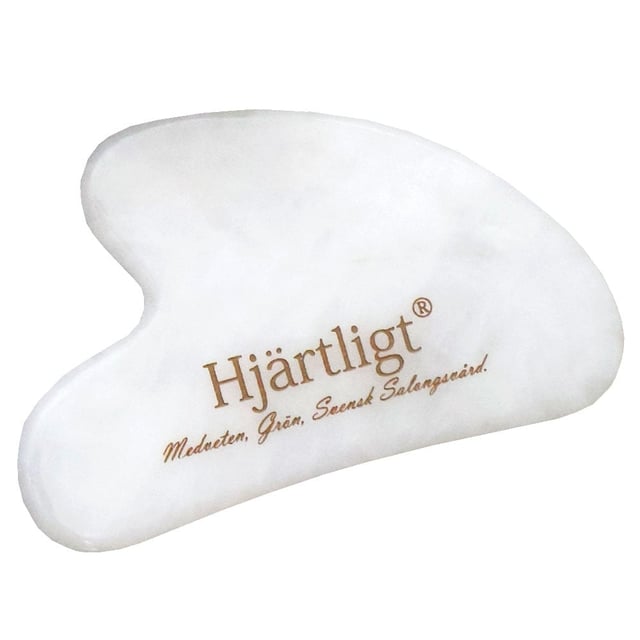 Hjärtligt Gua Sha Jade Sten | Hudvård - Ansiktsvård - Tillbehör - Gua Sha | Apoteka