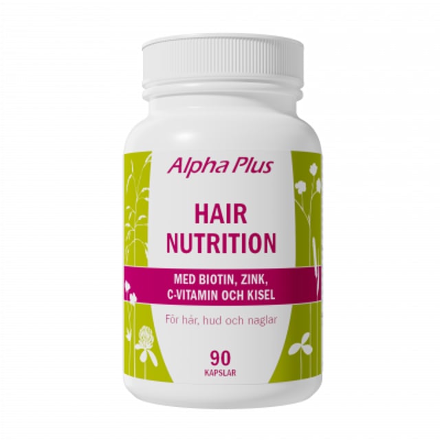 Alpha Plus Hair Nutrition 90 kapslar | Vitaminer & kosttillskott - Hud, hår & naglar | Apoteka