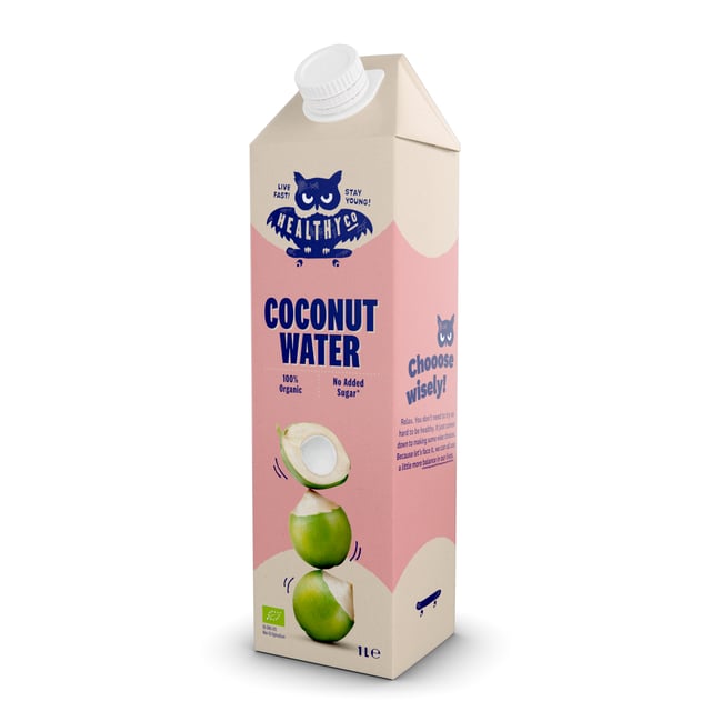 HealthyCo Kokosvatten 1000 ml | Mat & dryck - Drycker - Fruktdryck & bärdryck | Apoteka