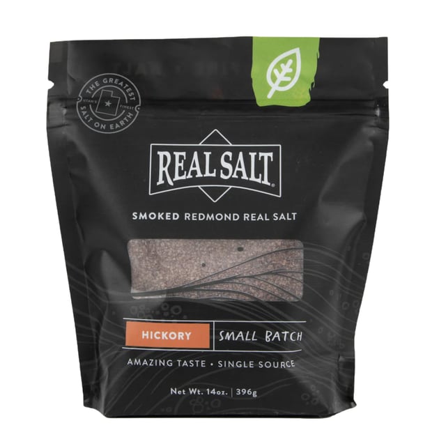 Redmond Real Salt Hickory Smoked Salt Pouch 397 g | Mat & dryck - Skafferi - Kryddor & smaksättning - Salt | Apoteka