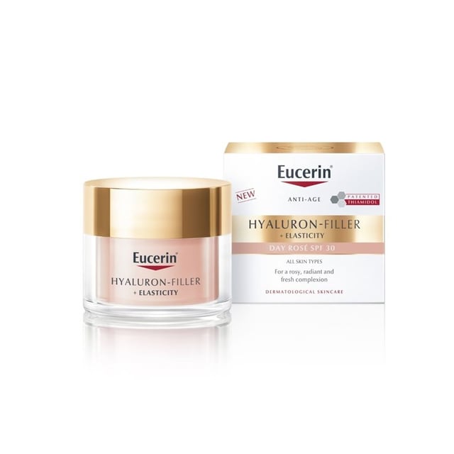 Eucerin Hyaluron-Filler + Elasticity Day Rose SPF 30 50 ml | Hudvård - Ansiktsvård - Ansiktskräm - Dagkräm med SPF | Apoteka