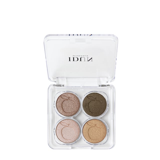 IDUN Minerals Eyeshadow Palette Brunkulla 4 g | Smink - Ögonmakeup - Ögonskugga | Apoteka