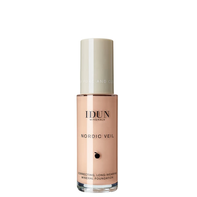 IDUN Minerals Liquid Mineral Foundation Nordic Veil Ingrid Cool Medium 26 ml | Smink - Bas - Foundation | Apoteka