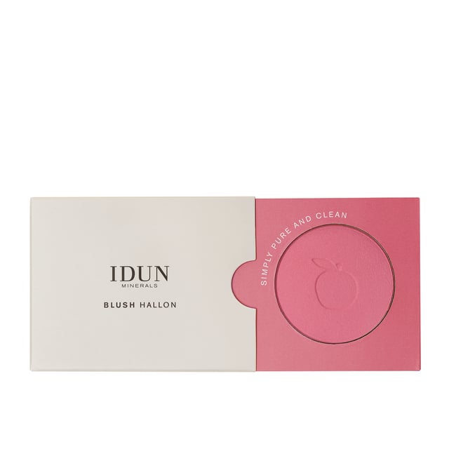 IDUN Minerals Mineral Blush Hallon Rose Pink | Smink - Puder & Rouge | Apoteka